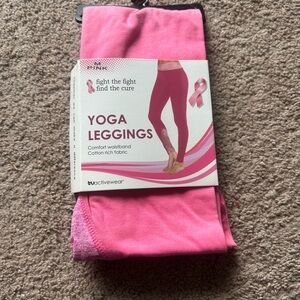Pink Yoga Leggings New Medium